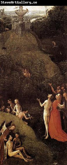 Jheronimus Bosch The blessed in the Terrestrial Paradise